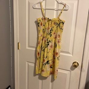 floral mini dress